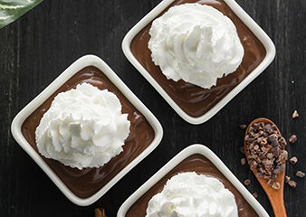 Solis Cacao Boost pudding